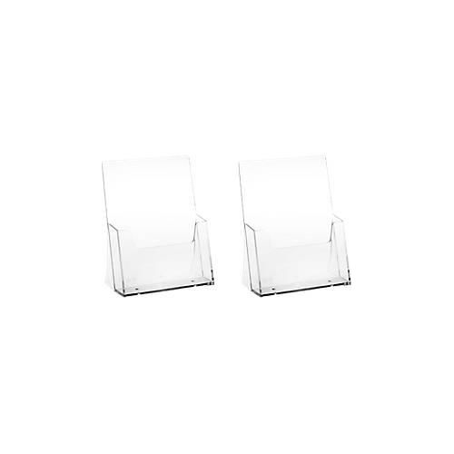 4250510891278 - Tischaufsteller Polystyrol für DIN A5 2 Stück 4250510891278 - Tischaufsteller Polystyrol für DIN A5 2 Stück
