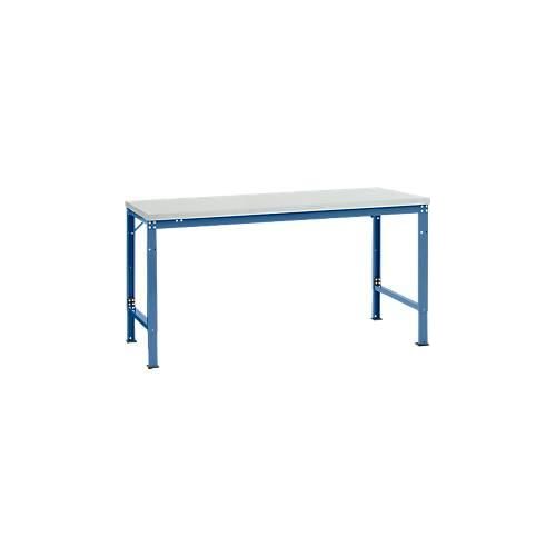 4045916140309 - AU70975007 Arbeits-Grundtisch UNIVERSAL Spezial mit Kunststoffplatte BxTxH = 1750x1000x722-1022 mm Brillantblau (RAL 5007) 4045916140309 - AU70975007 Arbeits-Grundtisch UNIVERSAL Spezial mit Kunststoffplatte BxTxH = 1750x1000x722-1022 mm Brillantblau (RAL 5007)