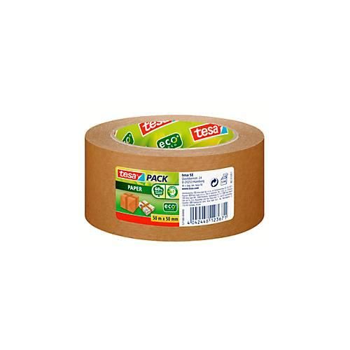 4042448124227 - Packband tesapack® Paper ecoLogo® aus Papier 50 m x 50 mm Stärke 107 µ 6 Rollen 4042448124227 - Packband tesapack® Paper ecoLogo® aus Papier 50 m x 50 mm Stärke 107 µ 6 Rollen