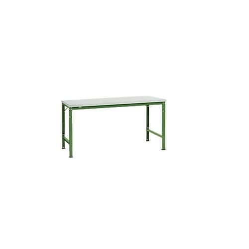 4045916140330 - AU70976011 Arbeits-Grundtisch UNIVERSAL Spezial mit Kunststoffplatte BxTxH = 1750x1000x722-1022 mm Resedagrün (RAL 6011) 4045916140330 - AU70976011 Arbeits-Grundtisch UNIVERSAL Spezial mit Kunststoffplatte BxTxH = 1750x1000x722-1022 mm Resedagrün (RAL 6011)