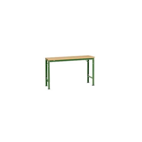 4045916146493 - AU70556011 Arbeits-Grundtisch UNIVERSAL Spezial mit Multiplexplatte BxTxH = 1500 x 800 x 722-1022 mm Resedagrün (RAL 6011) 4045916146493 - AU70556011 Arbeits-Grundtisch UNIVERSAL Spezial mit Multiplexplatte BxTxH = 1500 x 800 x 722-1022 mm Resedagrün (RAL 6011)
