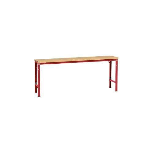 4045916147070 - AU71153003 Arbeits-Grundtisch UNIVERSAL Spezial mit Multiplexplatte BxTxH = 2000 x 800 x 722-1022 mm Rubin-Rot 4045916147070 - AU71153003 Arbeits-Grundtisch UNIVERSAL Spezial mit Multiplexplatte BxTxH = 2000 x 800 x 722-1022 mm Rubin-Rot