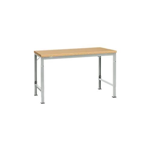 4045916146615 - AU70657035 Arbeits-Grundtisch UNIVERSAL Spezial mit Multiplexplatte BxTxH = 1500 x 1000 x 722-1022 mm Lichtgrau (RAL 7035) 4045916146615 - AU70657035 Arbeits-Grundtisch UNIVERSAL Spezial mit Multiplexplatte BxTxH = 1500 x 1000 x 722-1022 mm Lichtgrau (RAL 7035)
