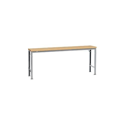 4045916147124 - AU71159006 Arbeits-Grundtisch UNIVERSAL Spezial mit Multiplexplatte BxTxH = 2000 x 800 x 722-1022 mm Alusilber 4045916147124 - AU71159006 Arbeits-Grundtisch UNIVERSAL Spezial mit Multiplexplatte BxTxH = 2000 x 800 x 722-1022 mm Alusilber