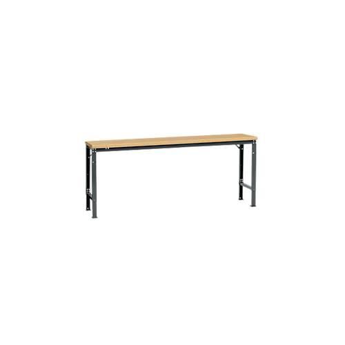 4045916147117 - AU71157016 Arbeits-Grundtisch UNIVERSAL Spezial mit Multiplexplatte BxTxH = 2000 x 800 x 722-1022 mm Anthrazit 4045916147117 - AU71157016 Arbeits-Grundtisch UNIVERSAL Spezial mit Multiplexplatte BxTxH = 2000 x 800 x 722-1022 mm Anthrazit