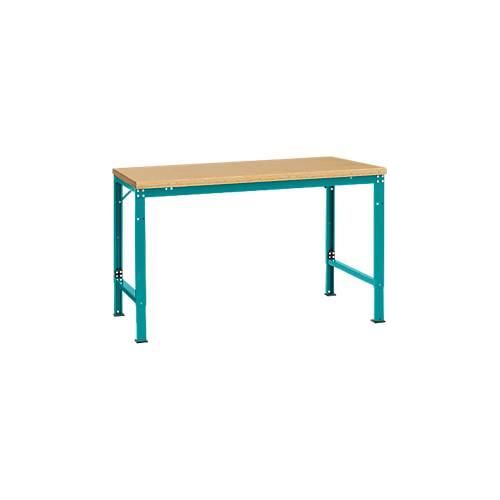 4045916146585 - AU70655021 Arbeits-Grundtisch UNIVERSAL Spezial mit Multiplexplatte BxTxH = 1500 x 1000 x 722-1022 mm Wasserblau 4045916146585 - AU70655021 Arbeits-Grundtisch UNIVERSAL Spezial mit Multiplexplatte BxTxH = 1500 x 1000 x 722-1022 mm Wasserblau
