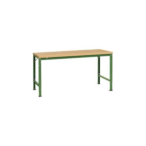 4045916146905 - AU70956011 Arbeits-Grundtisch UNIVERSAL Spezial mit Multiplexplatte BxTxH = 1750 x 1000 x 722-1022 mm Resedagrün (RAL 6011) 4045916146905 - AU70956011 Arbeits-Grundtisch UNIVERSAL Spezial mit Multiplexplatte BxTxH = 1750 x 1000 x 722-1022 mm Resedagrün (RAL 6011)