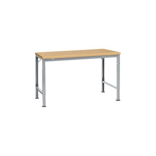 4045916146622 - AU70659006 Arbeits-Grundtisch UNIVERSAL Spezial mit Multiplexplatte BxTxH = 1500 x 1000 x 722-1022 mm Alusilber 4045916146622 - AU70659006 Arbeits-Grundtisch UNIVERSAL Spezial mit Multiplexplatte BxTxH = 1500 x 1000 x 722-1022 mm Alusilber