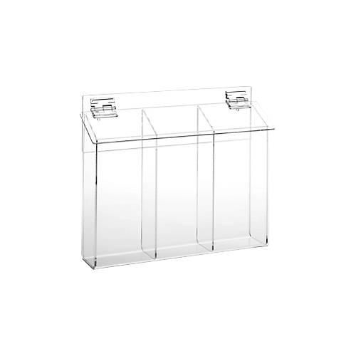 4260257841504 - Outdoor-Prospekthalter für 3 x DIN lang 4260257841504 - Outdoor-Prospekthalter für 3 x DIN lang