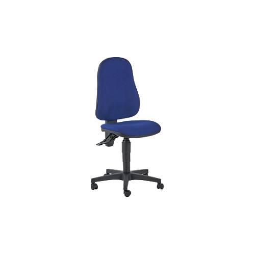 4014296247717 - Bürostuhl Point 600 Permanentkontakt-Mechanik ohne Armlehnen Muldensitz blau 4014296247717 - Bürostuhl Point 600 Permanentkontakt-Mechanik ohne Armlehnen Muldensitz blau