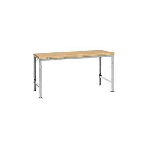 4045916146929 - AU70957035 Arbeits-Grundtisch UNIVERSAL Spezial mit Multiplexplatte BxTxH = 1750 x 1000 x 722-1022 mm Lichtgrau (RAL 7035) 4045916146929 - AU70957035 Arbeits-Grundtisch UNIVERSAL Spezial mit Multiplexplatte BxTxH = 1750 x 1000 x 722-1022 mm Lichtgrau (RAL 7035)