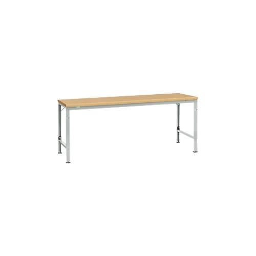 4045916001181 - AU71257035 Arbeits-Grundtisch UNIVERSAL Spezial mit Multiplexplatte BxTxH = 2000 x 1000 x 722-1022 mm Lichtgrau (RAL 7035) 4045916001181 - AU71257035 Arbeits-Grundtisch UNIVERSAL Spezial mit Multiplexplatte BxTxH = 2000 x 1000 x 722-1022 mm Lichtgrau (RAL 7035)