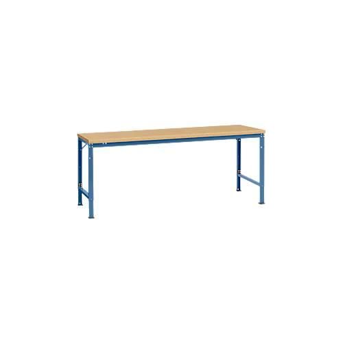 4045916147155 - AU71255007 Arbeits-Grundtisch UNIVERSAL Spezial mit Multiplexplatte BxTxH = 2000 x 1000 x 722-1022 mm Brillantblau (RAL 5007) 4045916147155 - AU71255007 Arbeits-Grundtisch UNIVERSAL Spezial mit Multiplexplatte BxTxH = 2000 x 1000 x 722-1022 mm Brillantblau (RAL 5007)