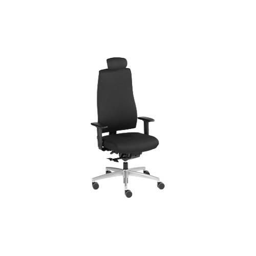 4016849491165 - Bürostuhl GOAL 322G Synchronmechanik mit Armlehnen Sitzzeit 8+ Stunden mit Kopfstütze