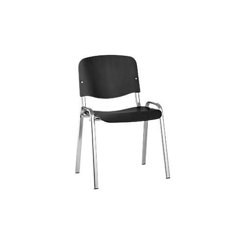 5901747047363 - Stapelstuhl ISO Wood stapelbar bis zu 12 Stück schwarz 5901747047363 - Stapelstuhl ISO Wood stapelbar bis zu 12 Stück schwarz