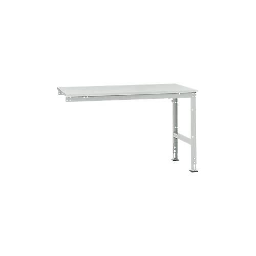 4045916080940 - AU60677035 Arbeits-Anbautisch UNIVERSAL Standard mit Kunststoffplatte BxTxH = 1500 x 1000 x 760-870 mm Lichtgrau (RAL 7035) 4045916080940 - AU60677035 Arbeits-Anbautisch UNIVERSAL Standard mit Kunststoffplatte BxTxH = 1500 x 1000 x 760-870 mm Lichtgrau (RAL 7035)