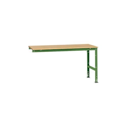 4045916105254 - AU60956011 Arbeits-Anbautisch UNIVERSAL Standard mit Multiplexplatte BxTxH = 1750 x 1000 x 760-870 mm Resedagrün (RAL 6011) 4045916105254 - AU60956011 Arbeits-Anbautisch UNIVERSAL Standard mit Multiplexplatte BxTxH = 1750 x 1000 x 760-870 mm Resedagrün (RAL 6011)