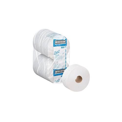 5027375007286 - Scott® Jumbo Toilettenpapierrolle Essential 8501 2-lagig 6 Rollen á 1053 Blatt weiß 5027375007286 - Scott® Jumbo Toilettenpapierrolle Essential 8501 2-lagig 6 Rollen á 1053 Blatt weiß