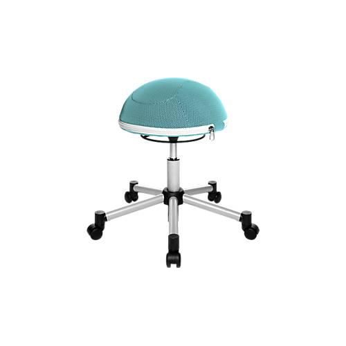 4014296238722 - Hocker Sitness Half Ball hellblau 4014296238722 - Hocker Sitness Half Ball hellblau