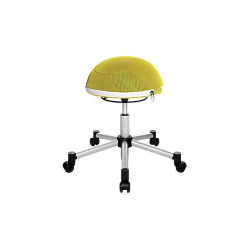 4014296276830 - Hocker Sitness Half Ball gelb 4014296276830 - Hocker Sitness Half Ball gelb