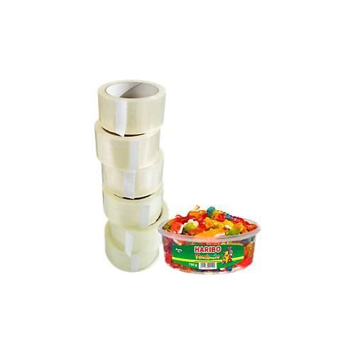 4250510817858 - Packband Classic 12 Rollen Rolle 66 m lang transparent + GRATIS Dose Haribo Phantasia 4250510817858 - Packband Classic 12 Rollen Rolle 66 m lang transparent + GRATIS Dose Haribo Phantasia