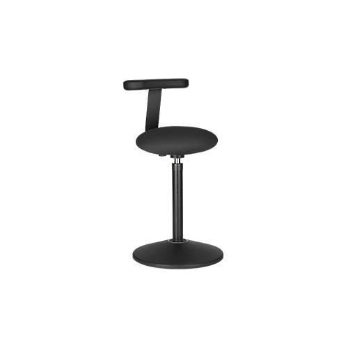 4250510891919 - Sitzhocker ROVO SOLO mit Monopad 3D-Gestrick schwarz schwarz 4250510891919 - Sitzhocker ROVO SOLO mit Monopad 3D-Gestrick schwarz schwarz