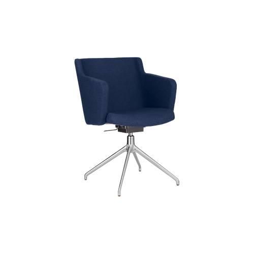4014296473055 - Konferenzstuhl Sitness 10 dreidimensionale Sitzfläche höhenverstellbar drehbar blau 4014296473055 - Konferenzstuhl Sitness 10 dreidimensionale Sitzfläche höhenverstellbar drehbar blau