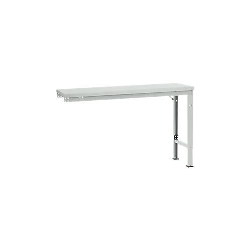 4045916001259 - Ansatztisch UNIVERSAL Spezial 1500 x 800 mm Kunststoff lichtgrau lichtgrau 4045916001259 - Ansatztisch UNIVERSAL Spezial 1500 x 800 mm Kunststoff lichtgrau lichtgrau