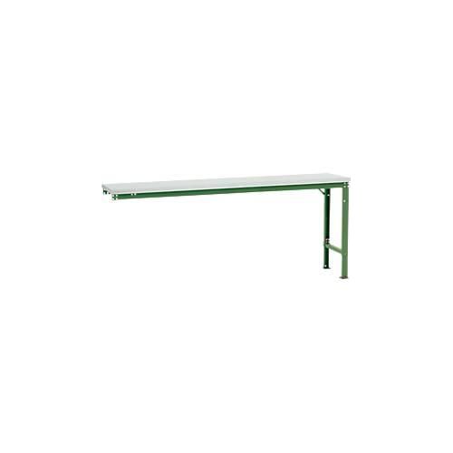 4045916153484 - AU81176011 Arbeits-Anbautisch UNIVERSAL Spezial mit Kunststoffplatte BxTxH = 2000 x 800 x 722-1022 mm Resedagrün (RAL 6011) 4045916153484 - AU81176011 Arbeits-Anbautisch UNIVERSAL Spezial mit Kunststoffplatte BxTxH = 2000 x 800 x 722-1022 mm Resedagrün (RAL 6011)