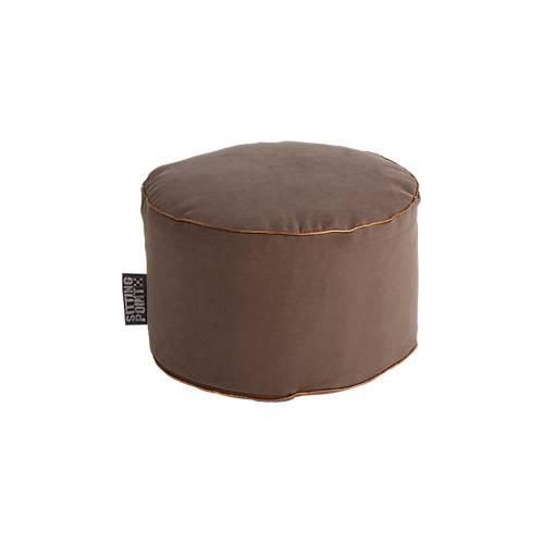 4005380404895 - Hocker JAMIE DotCom Canvasoptik Ø 500 x H 300 mm braun 4005380404895 - Hocker JAMIE DotCom Canvasoptik Ø 500 x H 300 mm braun