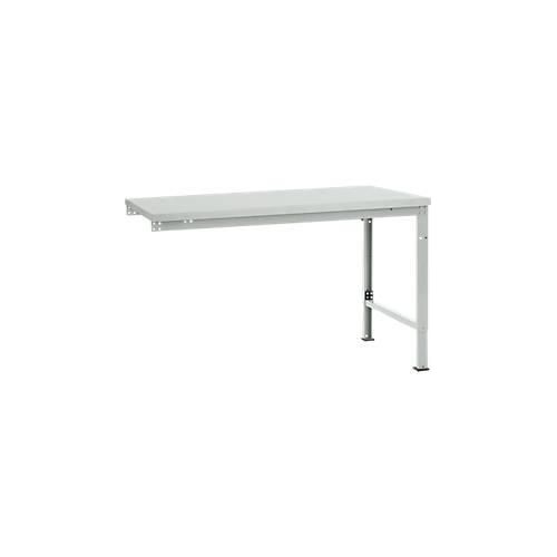 4045916152968 - AU80677035 Arbeits-Anbautisch UNIVERSAL Spezial mit Kunststoffplatte BxTxH = 1500 x 1000 x 722-1022 mm Lichtgrau (RAL 7035) 4045916152968 - AU80677035 Arbeits-Anbautisch UNIVERSAL Spezial mit Kunststoffplatte BxTxH = 1500 x 1000 x 722-1022 mm Lichtgrau (RAL 7035)