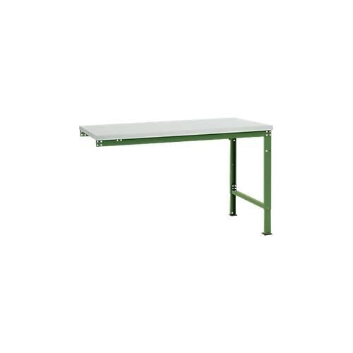 4045916152944 - AU80676011 Arbeits-Anbautisch UNIVERSAL Spezial mit Kunststoffplatte BxTxH = 1500 x 1000 x 722-1022 mm Resedagrün (RAL 6011) 4045916152944 - AU80676011 Arbeits-Anbautisch UNIVERSAL Spezial mit Kunststoffplatte BxTxH = 1500 x 1000 x 722-1022 mm Resedagrün (RAL 6011)