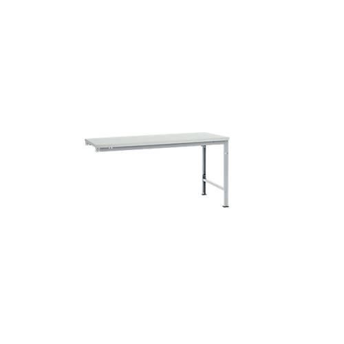4045916153293 - AU80979006 Arbeits-Anbautisch UNIVERSAL Spezial mit Kunststoffplatte BxTxH = 1750 x 1000 x 722-1022 mm Alusilber 4045916153293 - AU80979006 Arbeits-Anbautisch UNIVERSAL Spezial mit Kunststoffplatte BxTxH = 1750 x 1000 x 722-1022 mm Alusilber