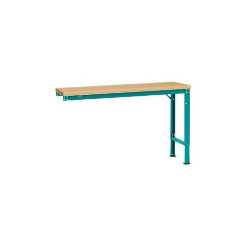 4045916157475 - Ansatztisch UNIVERSAL Spezial 1500 x 800 mm Multiplex natur wasserblau 4045916157475 - Ansatztisch UNIVERSAL Spezial 1500 x 800 mm Multiplex natur wasserblau