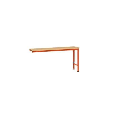4045916157758 - AU80852001 Arbeits-Anbautisch UNIVERSAL Spezial mit Multiplexplatte BxTxH = 1750 x 800 x 722-1022 mm Rotorange (RAL 2001) 4045916157758 - AU80852001 Arbeits-Anbautisch UNIVERSAL Spezial mit Multiplexplatte BxTxH = 1750 x 800 x 722-1022 mm Rotorange (RAL 2001)