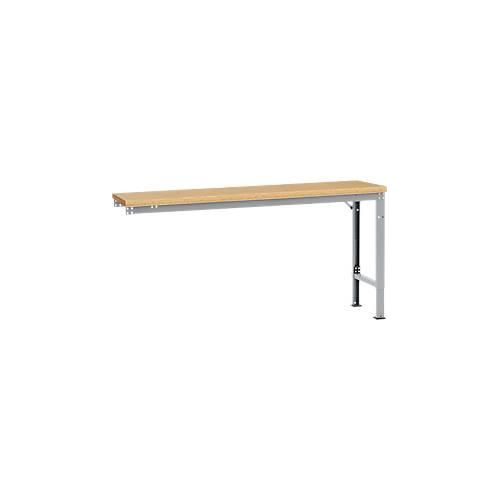 4045916157826 - AU80859006 Arbeits-Anbautisch UNIVERSAL Spezial mit Multiplexplatte BxTxH = 1750 x 800 x 722-1022 mm Alusilber 4045916157826 - AU80859006 Arbeits-Anbautisch UNIVERSAL Spezial mit Multiplexplatte BxTxH = 1750 x 800 x 722-1022 mm Alusilber