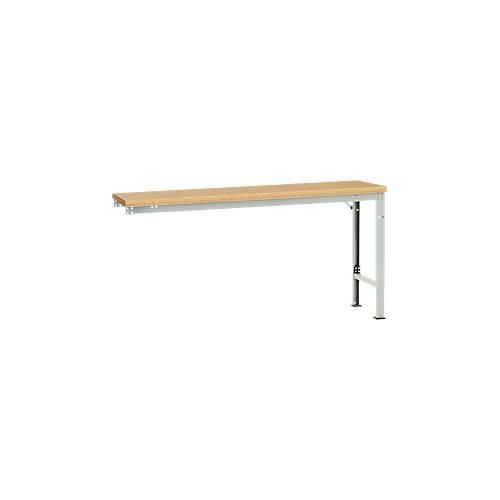 4045916001273 - AU80857035 Arbeits-Anbautisch UNIVERSAL Spezial mit Multiplexplatte BxTxH = 1750 x 800 x 722-1022 mm Lichtgrau (RAL 7035) 4045916001273 - AU80857035 Arbeits-Anbautisch UNIVERSAL Spezial mit Multiplexplatte BxTxH = 1750 x 800 x 722-1022 mm Lichtgrau (RAL 7035)