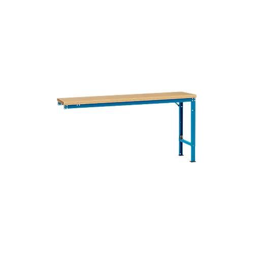 4045916157789 - AU80855012 Arbeits-Anbautisch UNIVERSAL Spezial mit Multiplexplatte BxTxH = 1750 x 800 x 722-1022 mm Licht-Blau (RAL 5012) 4045916157789 - AU80855012 Arbeits-Anbautisch UNIVERSAL Spezial mit Multiplexplatte BxTxH = 1750 x 800 x 722-1022 mm Licht-Blau (RAL 5012)