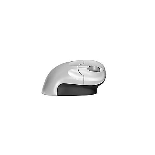 8717399994712 - Vertikalmaus Grip Mouse 2 Tasten kabellos USB-Funk Rechtshänder ergonomisch optisch silber 8717399994712 Bakker & Elkhuiz 8717399994712 - Vertikalmaus Grip Mouse 2 Tasten kabellos USB-Funk Rechtshänder ergonomisch optisch silber 8717399994712 Bakker & Elkhuiz
