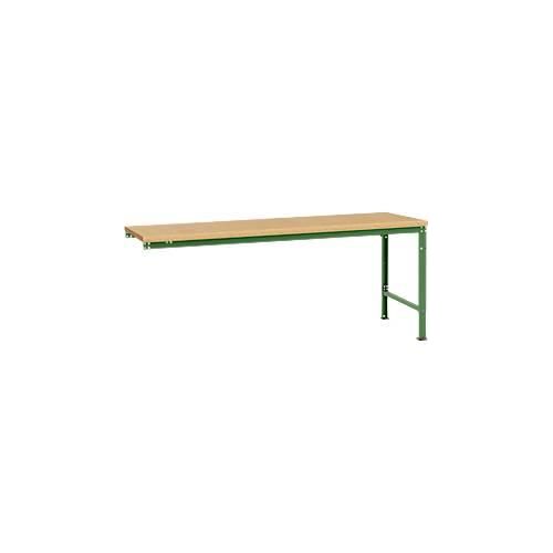 4045916158212 - AU81256011 Arbeits-Anbautisch UNIVERSAL Spezial mit Multiplexplatte BxTxH = 2000 x 1000 x 722-1022 mm Resedagrün (RAL 6011) 4045916158212 - AU81256011 Arbeits-Anbautisch UNIVERSAL Spezial mit Multiplexplatte BxTxH = 2000 x 1000 x 722-1022 mm Resedagrün (RAL 6011)