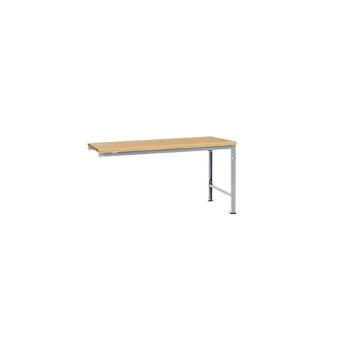 4045916157932 - AU80959006 Arbeits-Anbautisch UNIVERSAL Spezial mit Multiplexplatte BxTxH = 1750 x 1000 x 722-1022 mm Alusilber 4045916157932 - AU80959006 Arbeits-Anbautisch UNIVERSAL Spezial mit Multiplexplatte BxTxH = 1750 x 1000 x 722-1022 mm Alusilber