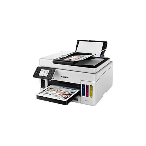 4549292173475 - MAXIFY GX6050 - Multifunktionsdrucker - Farbe - Tintenstrahl - refillable - Legal (216 x 356 mm) A4 (210 x 297 mm) (Original) - A4 Legal (Medien) - bis zu 24 ipm (Drucken) - 350 Blatt - USB 20 LAN Wi-Fi(n) USB-Host 4549292173475 - MAXIFY GX6050 - Multifunktionsdrucker - Farbe - Tintenstrahl - refillable - Legal (216 x 356 mm) A4 (210 x 297 mm) (Original) - A4 Legal (Medien) - bis zu 24 ipm (Drucken) - 350 Blatt - USB 20 LAN Wi-Fi(n) USB-Host