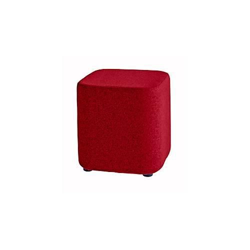 5901747083484 - Sitzhocker TAPA Square O Type Schurwolle B 450 x T 450 x H 470 mm rot