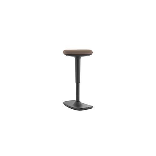 5901747582406 - Steh- Sitzhocker Timmi Polyurethanschaum-Polster Anti-Rutsch Höhenverstellung H 515-745 mm schwarz grau meliert 5901747582406 - Steh- Sitzhocker Timmi Polyurethanschaum-Polster Anti-Rutsch Höhenverstellung H 515-745 mm schwarz grau meliert