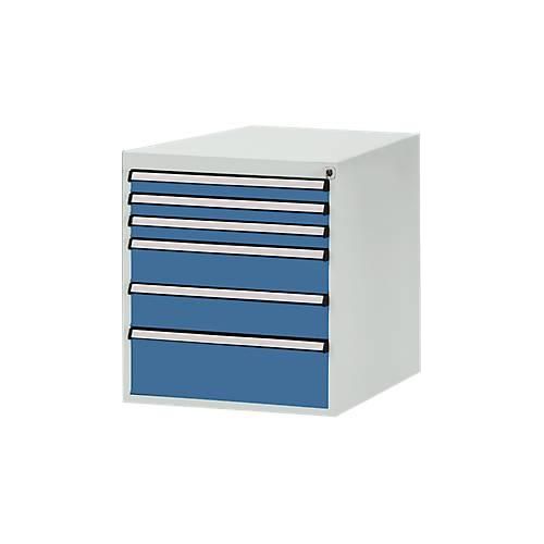 4045916191196 - Schubladen-Unterbauten für Werkbank Profi Tiefe 700 mm lichtgrau brillantblau 4045916191196 - Schubladen-Unterbauten für Werkbank Profi Tiefe 700 mm lichtgrau brillantblau