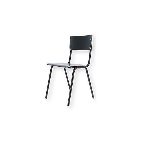 4021224998986 - Stapelstuhl ZERO stapelbar bis 4 Stück Rundrohr-Fußgestell B 380 x T 380 x H 460 mm schwarz schwarz 2 Stück 4021224998986 - Stapelstuhl ZERO stapelbar bis 4 Stück Rundrohr-Fußgestell B 380 x T 380 x H 460 mm schwarz schwarz 2 Stück