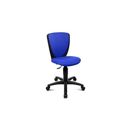 4014296539645 - Kinderdrehstuhl High S´cool ohne Armlehnen Muldensitz 3D-Netz-Rückenlehne blau schwarz 4014296539645 - Kinderdrehstuhl High S´cool ohne Armlehnen Muldensitz 3D-Netz-Rückenlehne blau schwarz