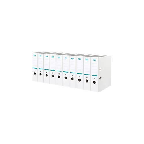 4002030138322 - ELBA Ordner smart DIN A4 Rückenbreite 80 mm 10 Stück weiß 4002030138322 - ELBA Ordner smart DIN A4 Rückenbreite 80 mm 10 Stück weiß
