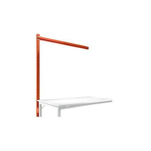 4045916129885 - ZB38122001 Aufbauportal UNIVERSAL-STANDARD 2100mm(Nutzh1500mm)Anbaueinheit mit Stabilisierungs-Strebe 1496mm für Tischbreite 1500mm RAL2001 rotorange