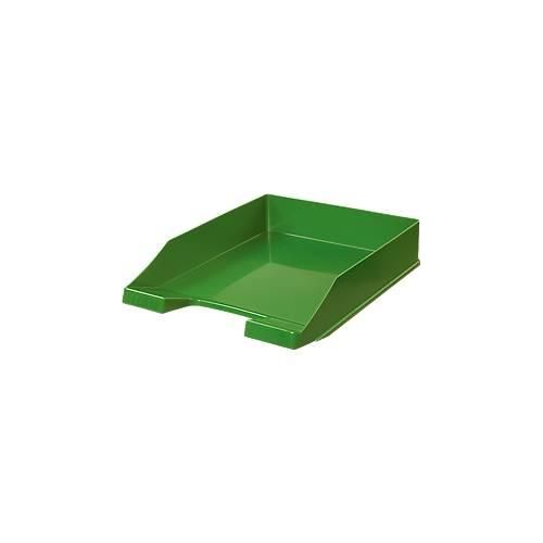 4012473112803 - Ablagekorb Klassik für Format A4 C4 mit Beschriftungsfeld stapelbar B 255 x T 348 x H 65 mm Kunststoff grün 10 Stück 4012473112803 - Ablagekorb Klassik für Format A4 C4 mit Beschriftungsfeld stapelbar B 255 x T 348 x H 65 mm Kunststoff grün 10 Stück